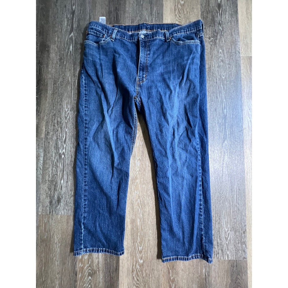 Levi 541 Athletic Taper Jeans Mens 44x30 Blue Excellent Medium Wash Denim